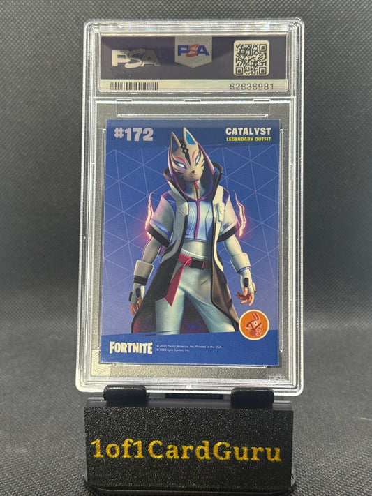 2020 Panini Fortnite Catalyst #172 PSA 10