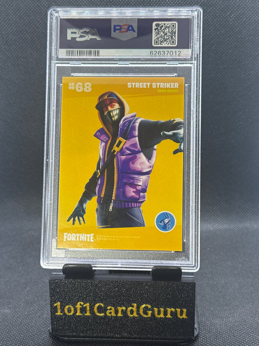 2020 Panini Fortnite Street Striker #68 PSA 10