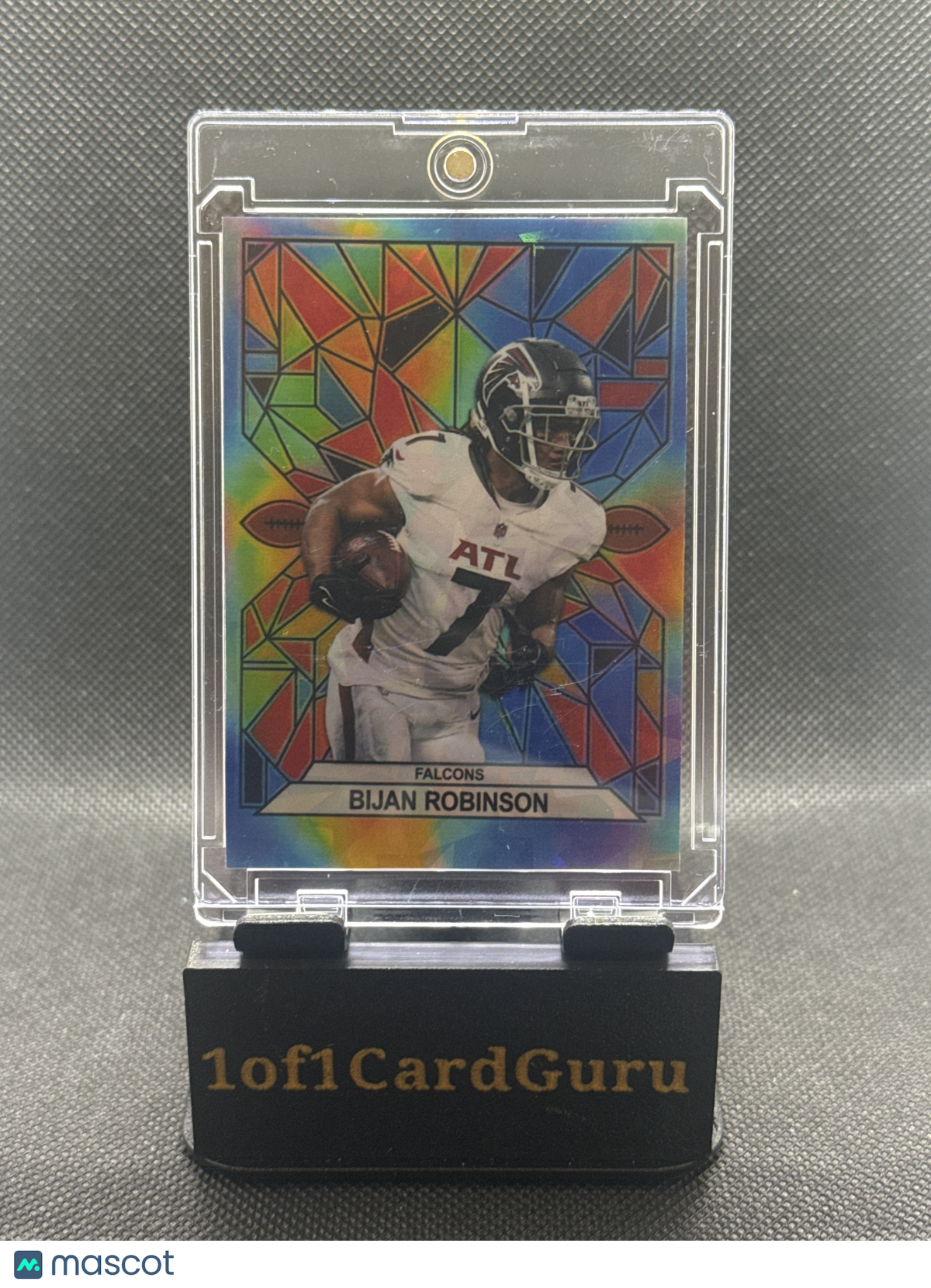 2025 Bijan Robinson #7 Stained Glass/Cracked Ice