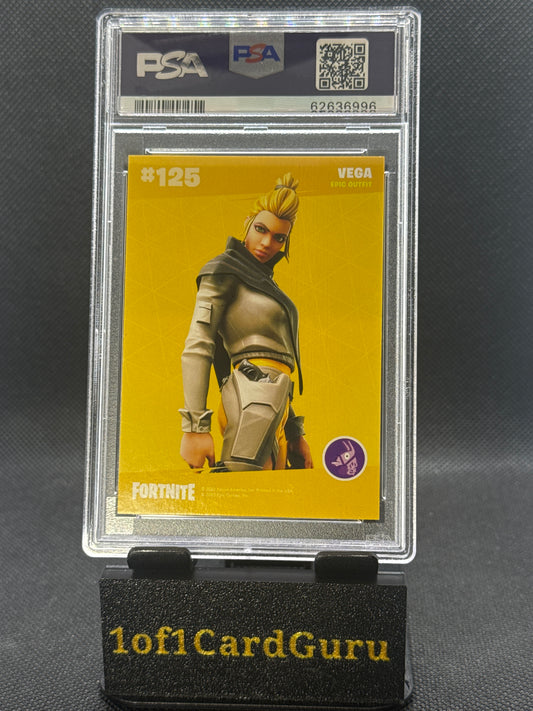 2020 Panini Fortnite Vega #125 PSA 10