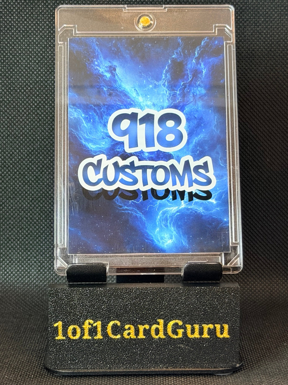 Babe Ruth Downtown-Style Holographic Custom Art Card — 918 Customs — back