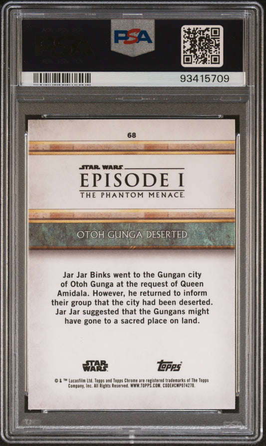 2024 Topps Chrome Sapphire Edition Star Wars VM The Phantom Menace