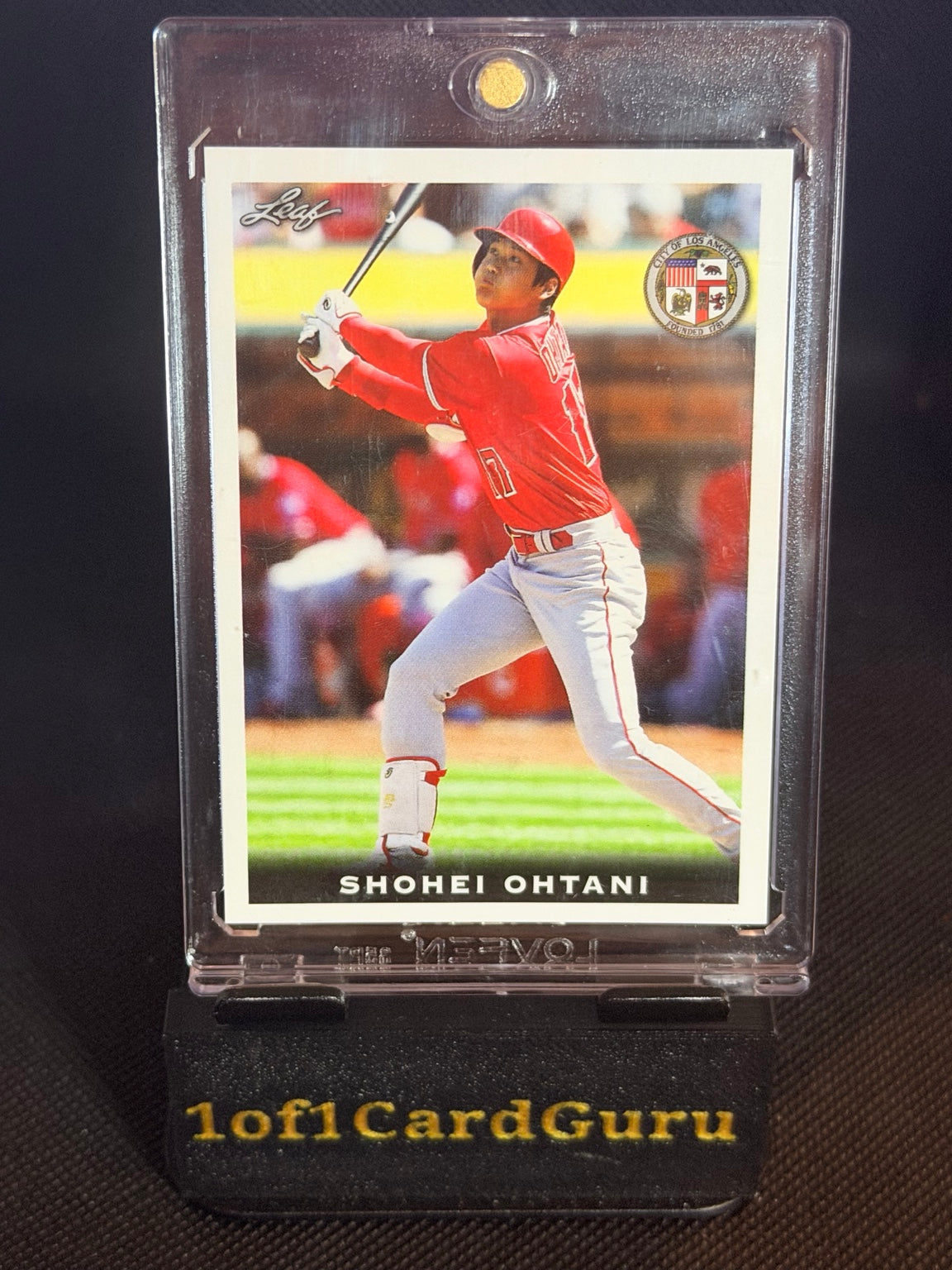 2018 Leaf National Convention Shohei Ohtani Rookie #ROOKIE-03 front