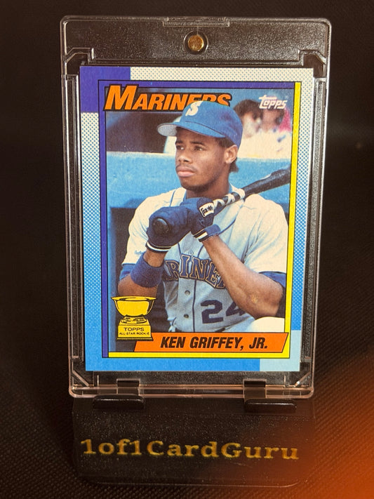 1990 Topps Ken Griffey Jr. #336 All-Star Rookie – Mariners front