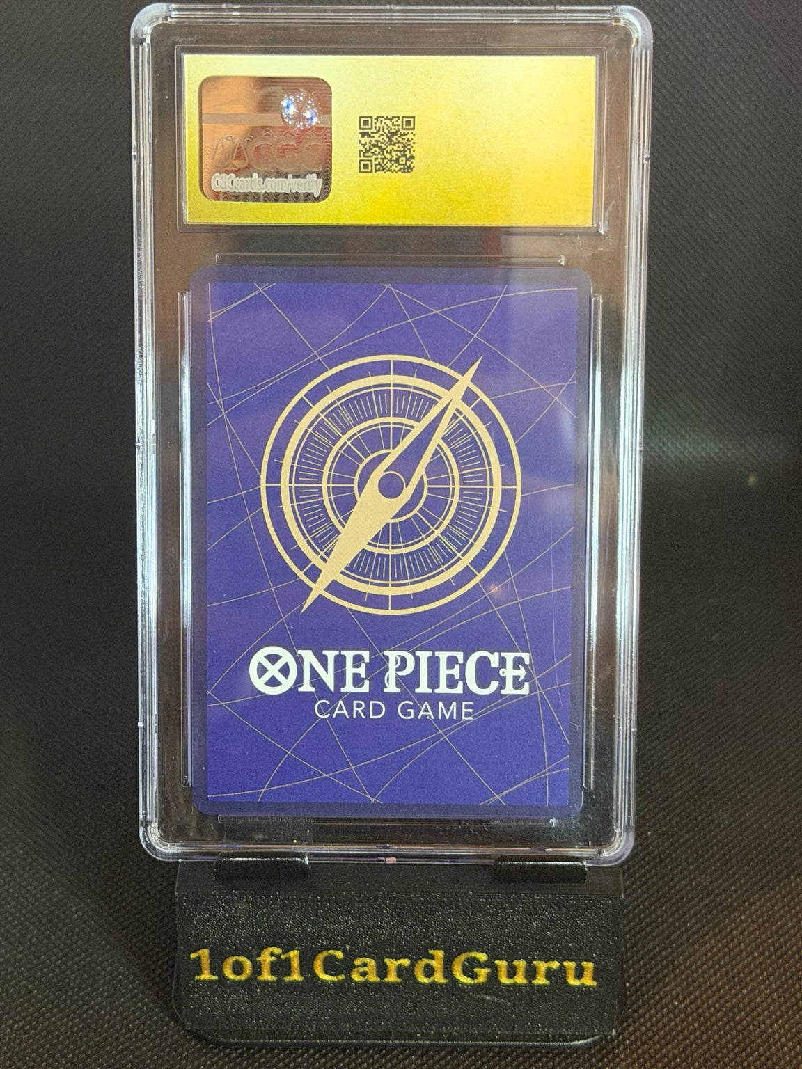 2025 One Piece Japanese Sengoku EB02-044 Super Rare — CGC Pristine 10 back