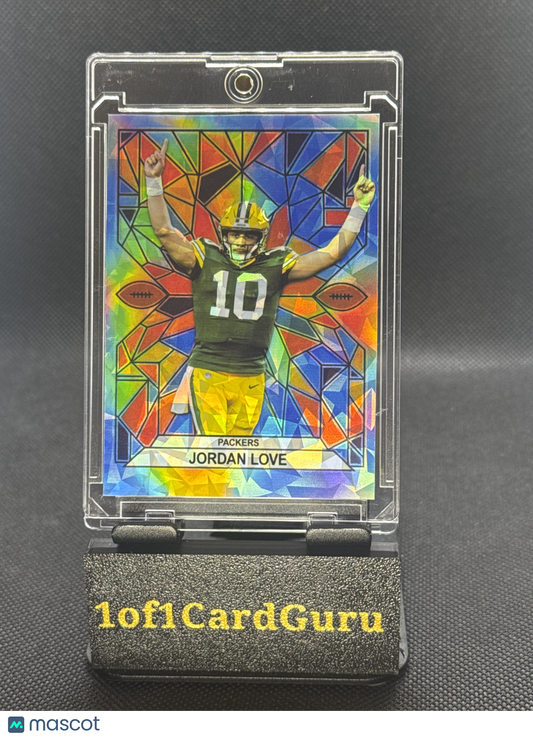 Jordan Love Custom Stained Glass