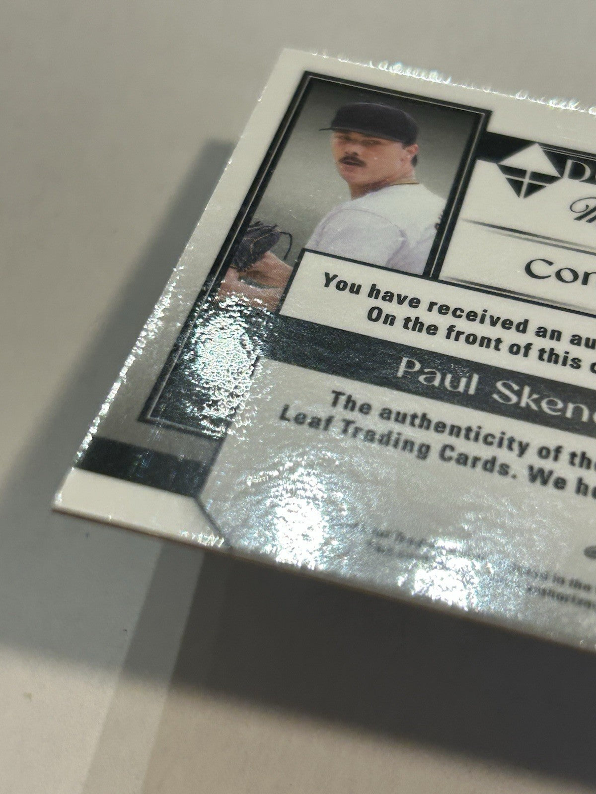 2023 Leaf Paul Skenes/Livvy Dunne Gold 1 of 1 Rookie Dual Autographs