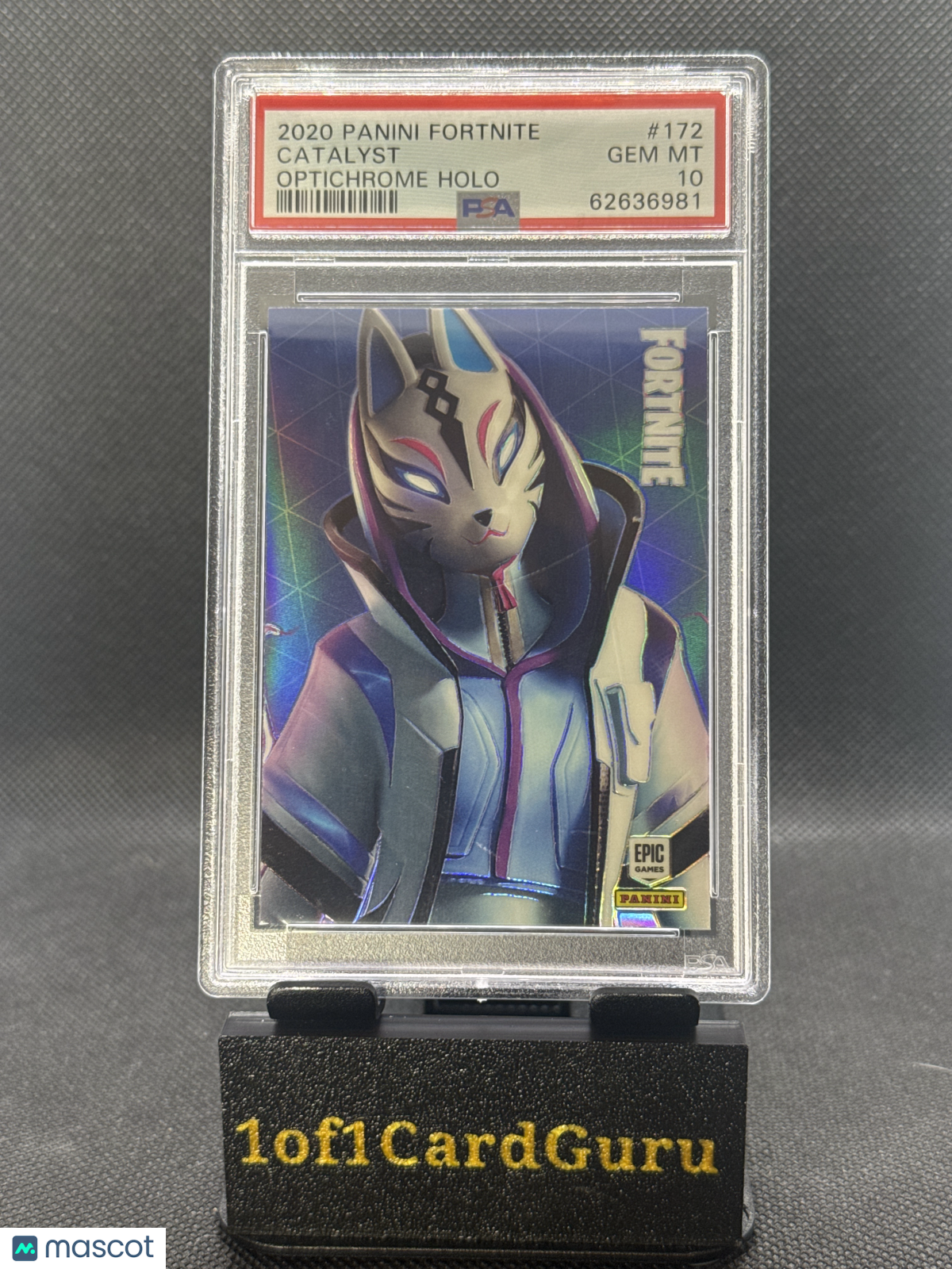 2020 Panini Fortnite Catalyst #172 PSA 10
