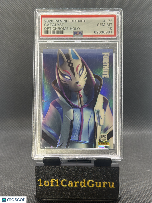 2020 Panini Fortnite Catalyst #172 PSA 10