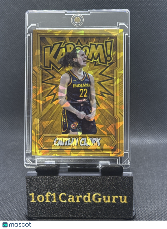 2025 Custom GOLD KABOOM Caitlin Clark #22