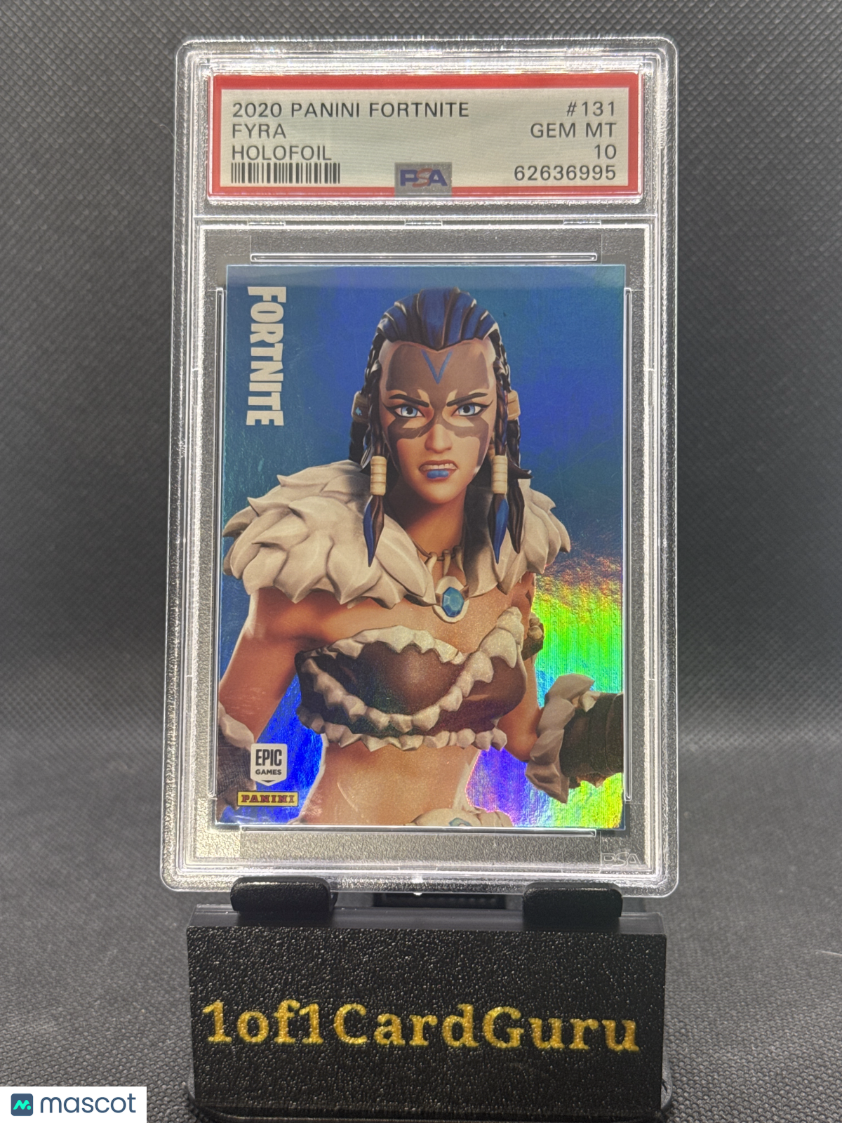 2020 Panini Fortnite Fyra #131 PSA 10