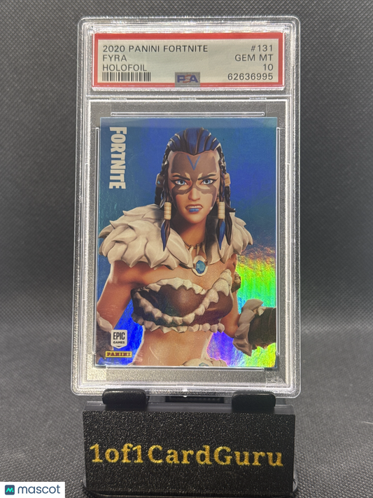 2020 Panini Fortnite Fyra #131 PSA 10