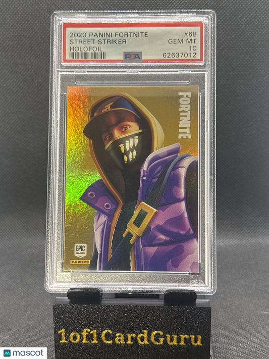 2020 Panini Fortnite Street Striker #68 PSA 10