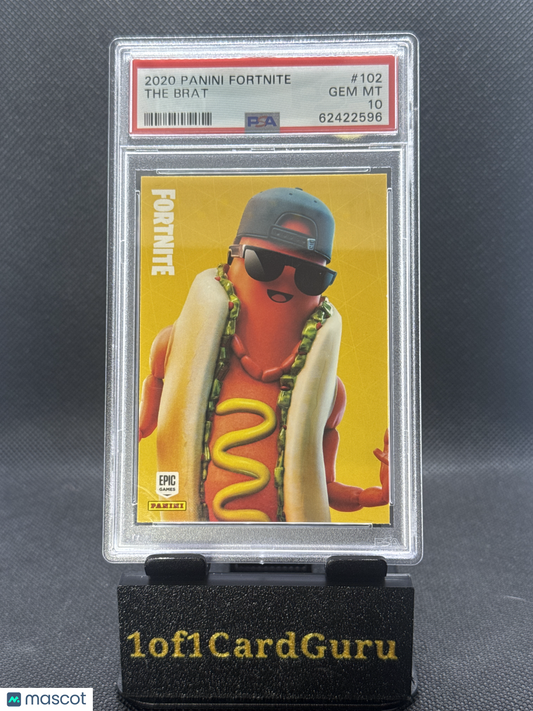 2020 Panini Fortnite The Brat #102 PSA 10