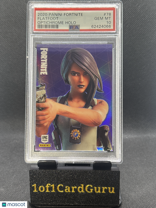 2020 Panini Fortnite Flatfoot Hologram #78 PSA 10