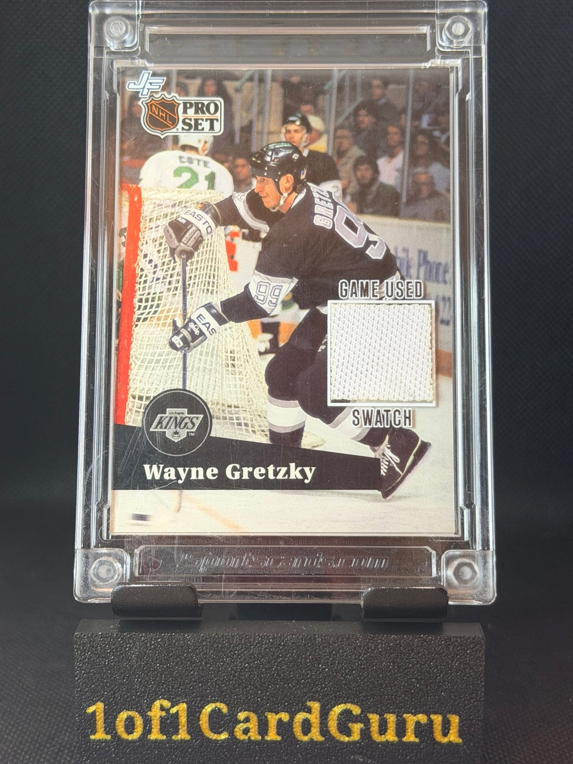 2024 Jersey Fusion Wayne Gretzky 1985 Game-Used Swatch #WG85 front