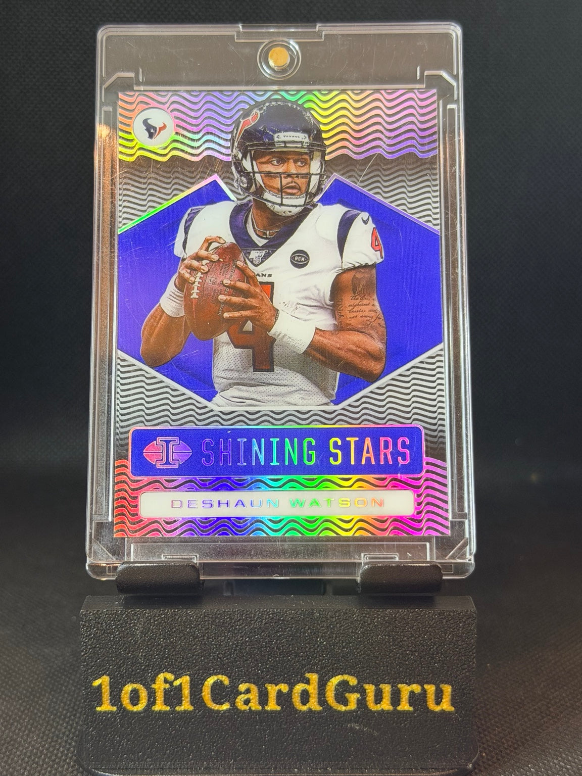2020 Panini Illusions Deshaun Watson Shining Stars #SS10 front