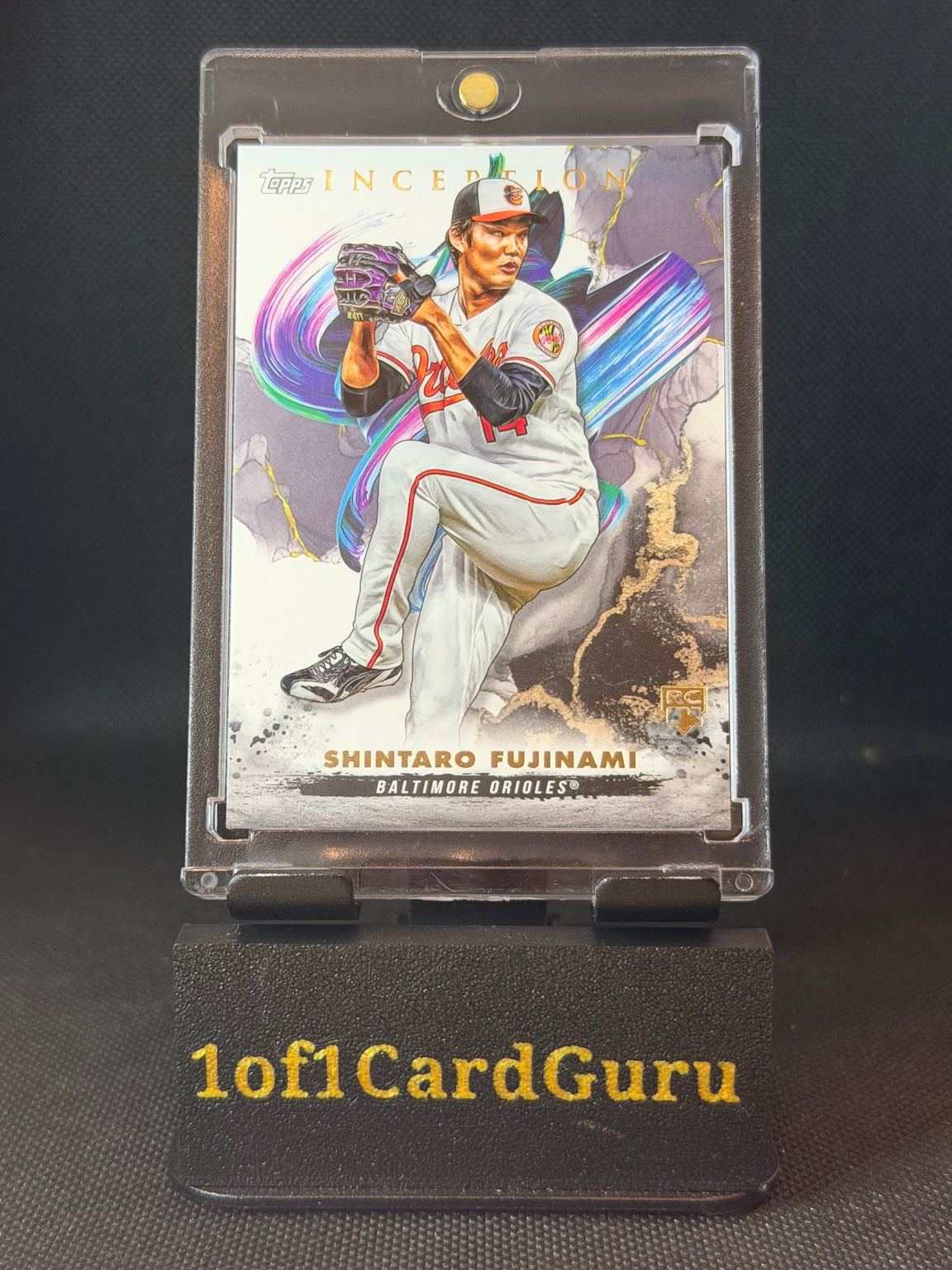 2023 Topps Inception Shintaro Fujinami Rookie #107 Orioles front