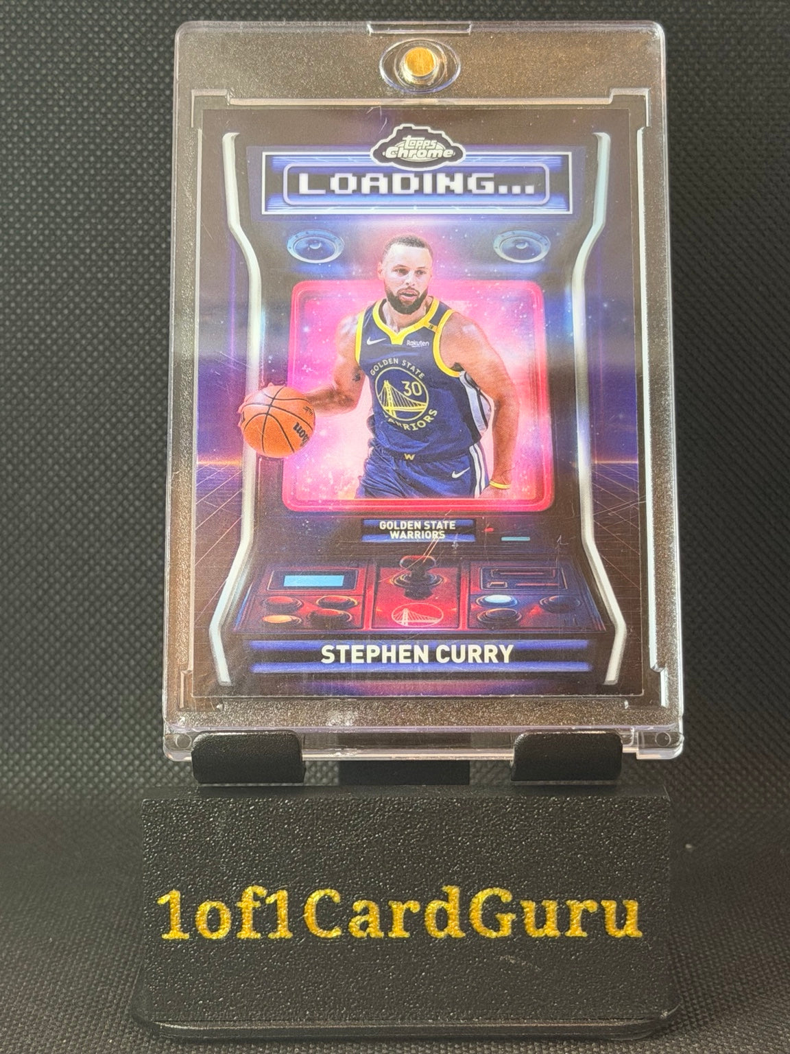 2025-26 Topps Chrome Loading Stephen Curry #LD-4