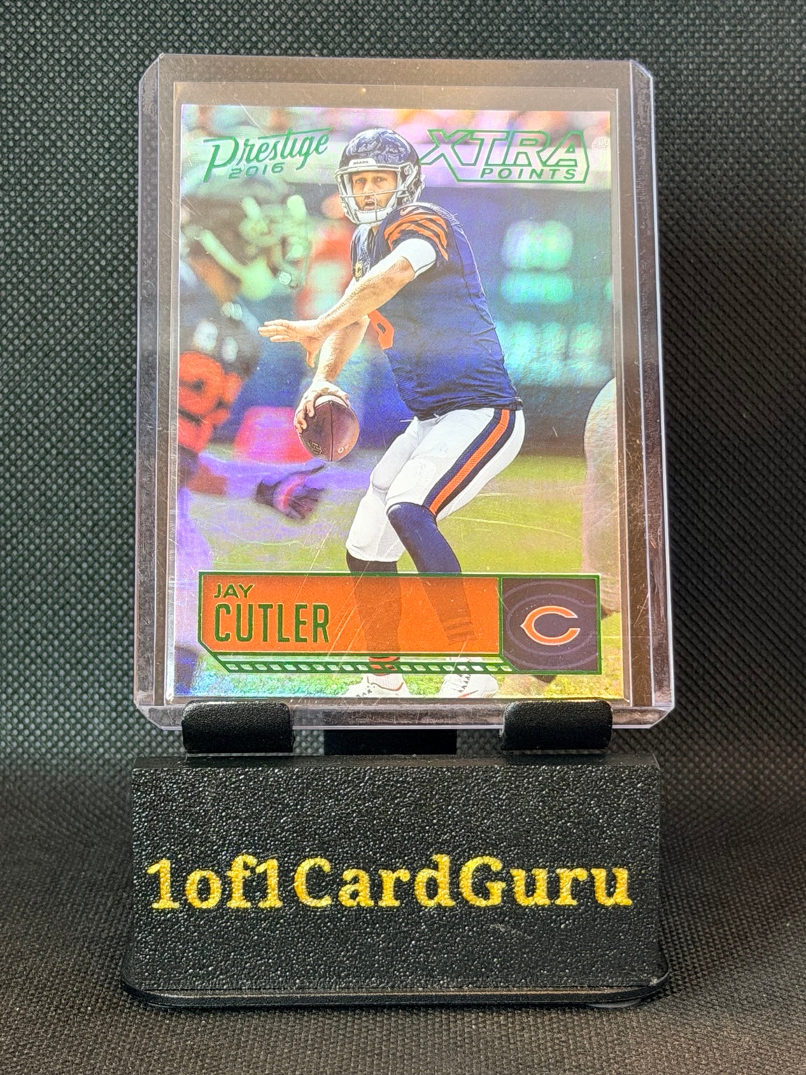 2016 Panini Prestige Jay Cutler #32 Xtra Points Green — front