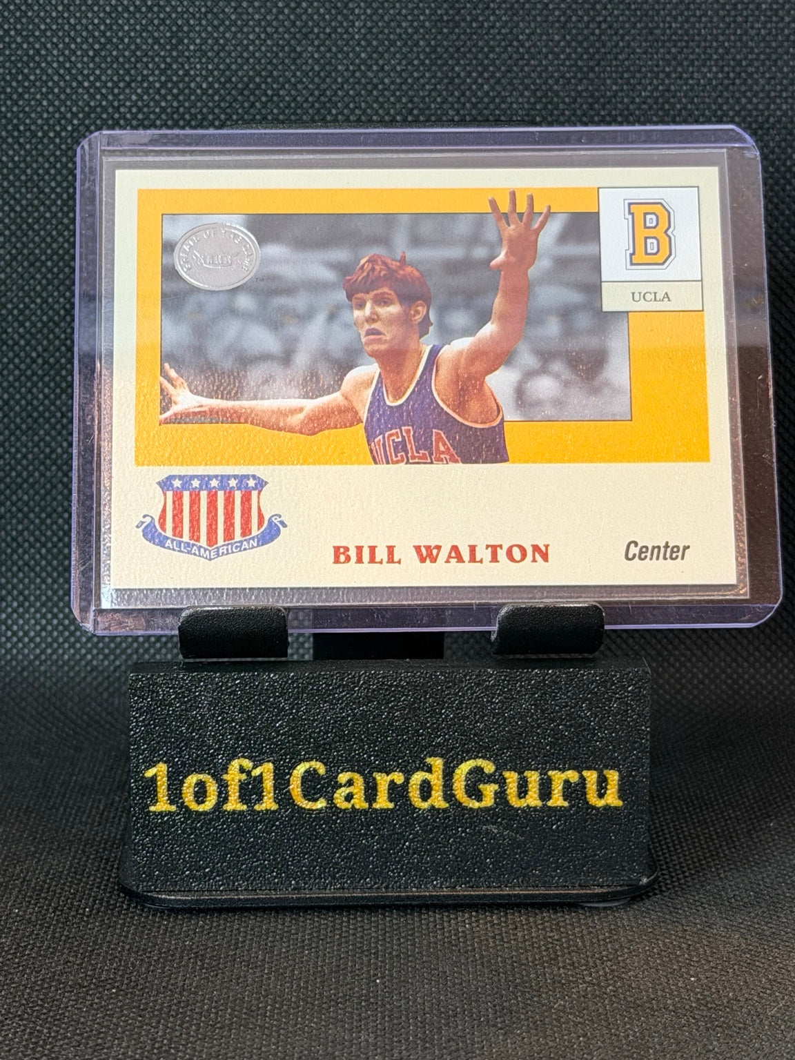 2001 Fleer Greats of the Game All-American Collection Bill Walton #13AA — front