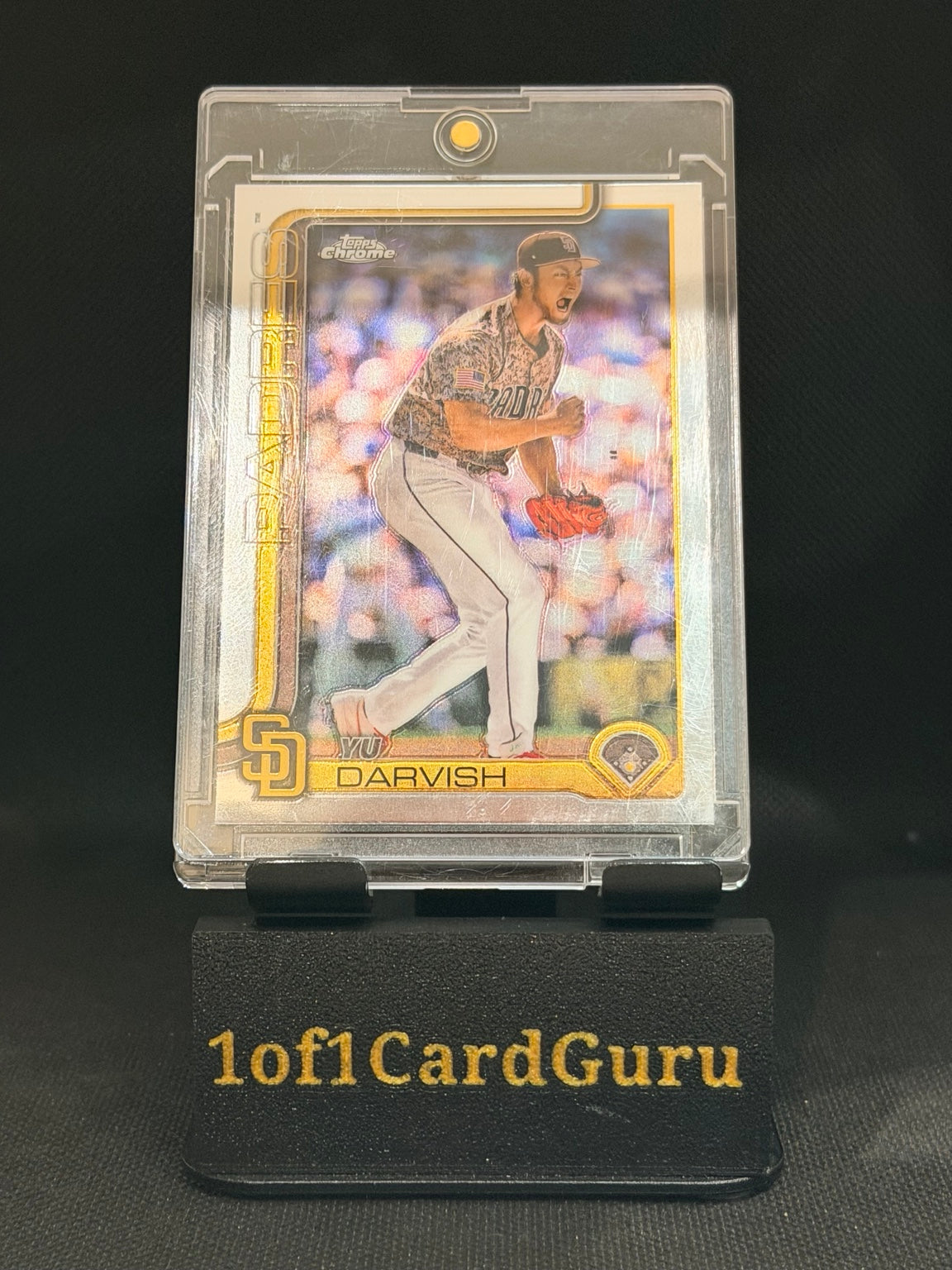 2025 Topps Chrome Yu Darvish #186 front