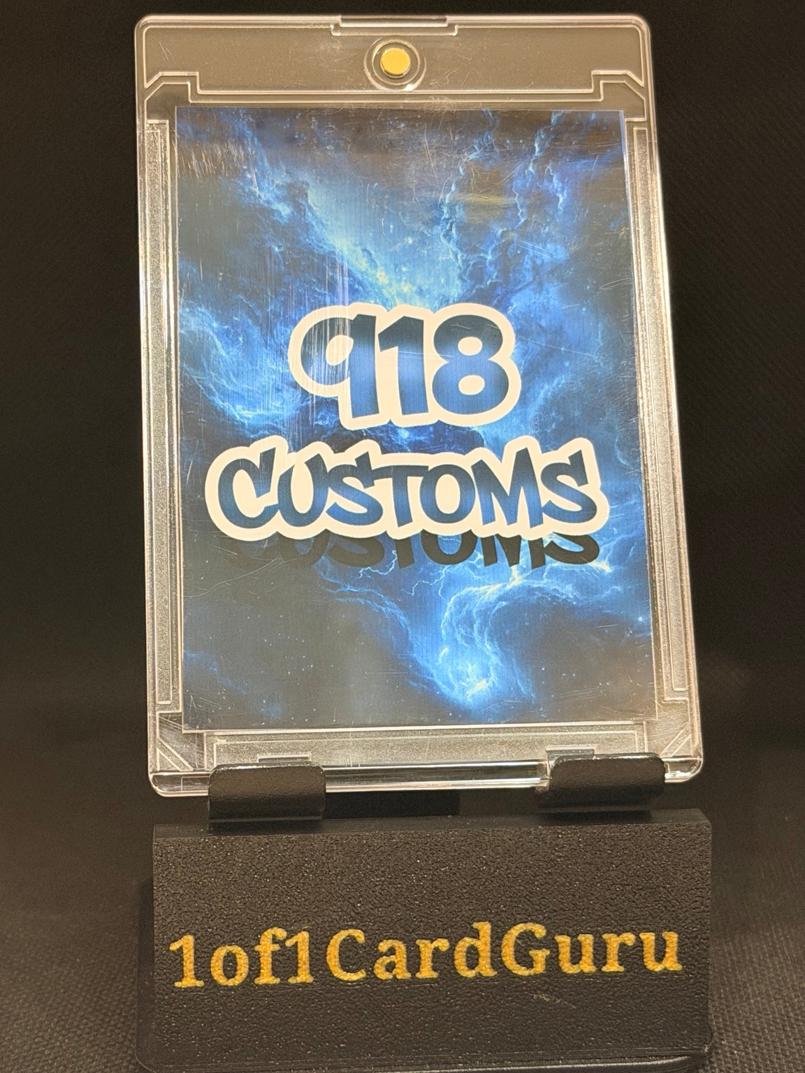 Derek Jeter Downtown-Style Cracked Ice Holographic Custom Card – 918 Customs – back