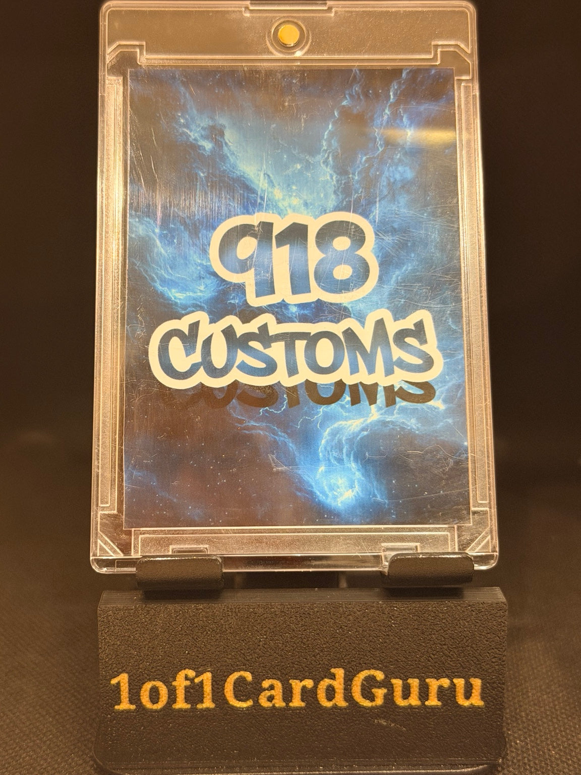 Shai Gilgeous-Alexander Championship Gold Kaboom-Style Custom Card – 918 Customs — back