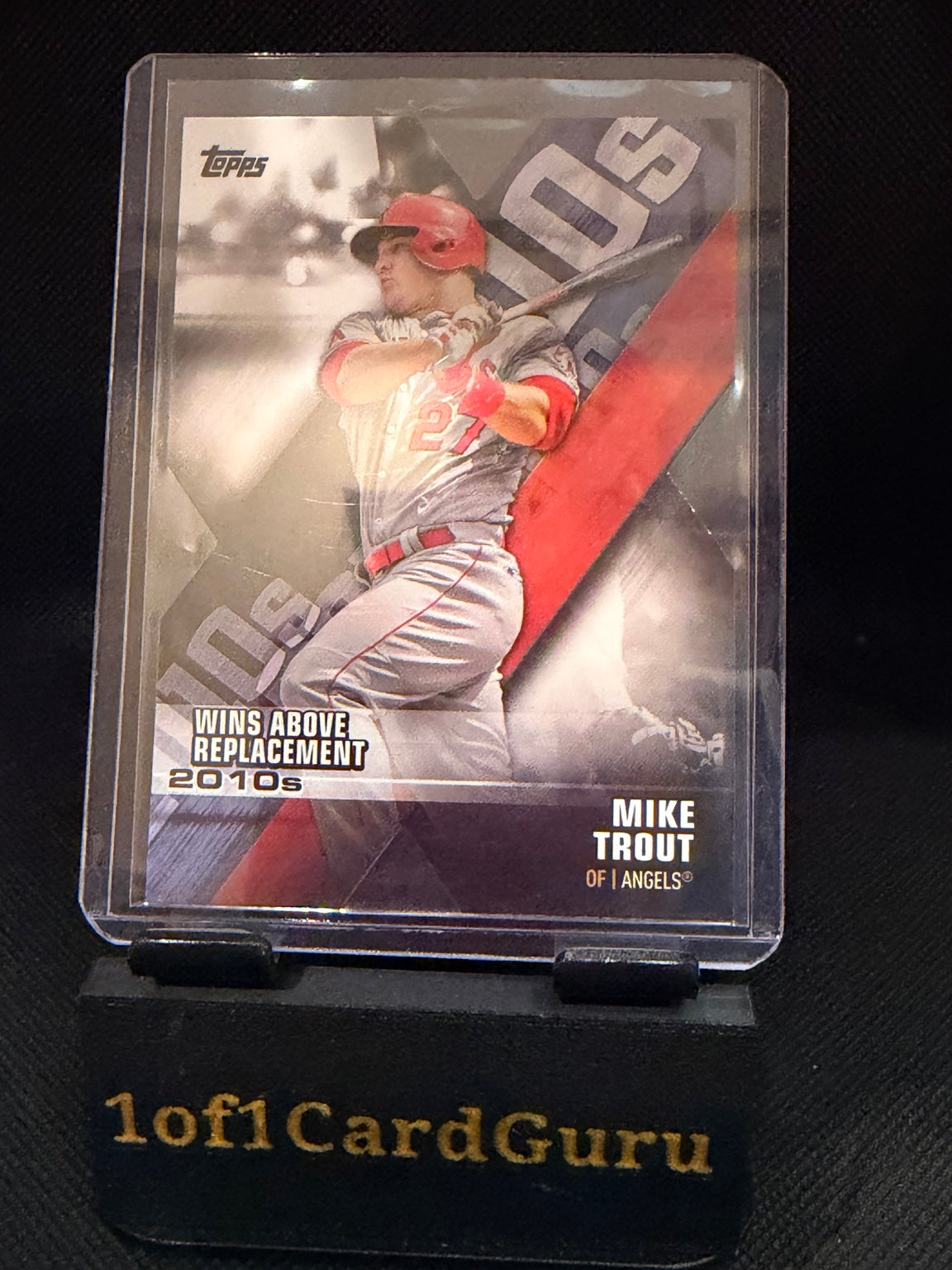 2020 Topps Mike Trout Decade of Dominance #DOD-9 — front