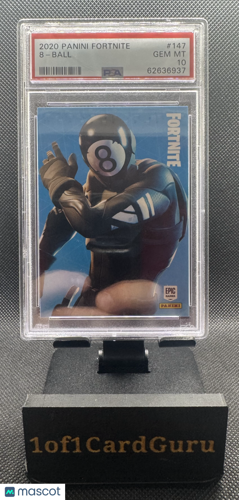 2020 Panini Fortnite 8-Ball #147 PSA 10
