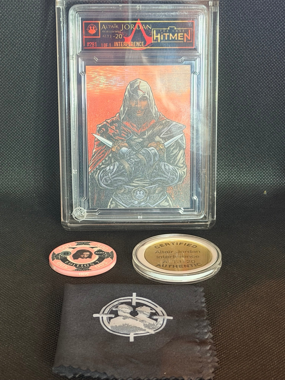2024 The Case Hitmen Altaïr Jordan #281 ALTJ-20 Interference 1/1 Custom Card