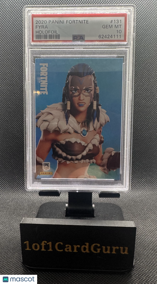 2020 Panini Fortnite Fyra #131 PSA 10