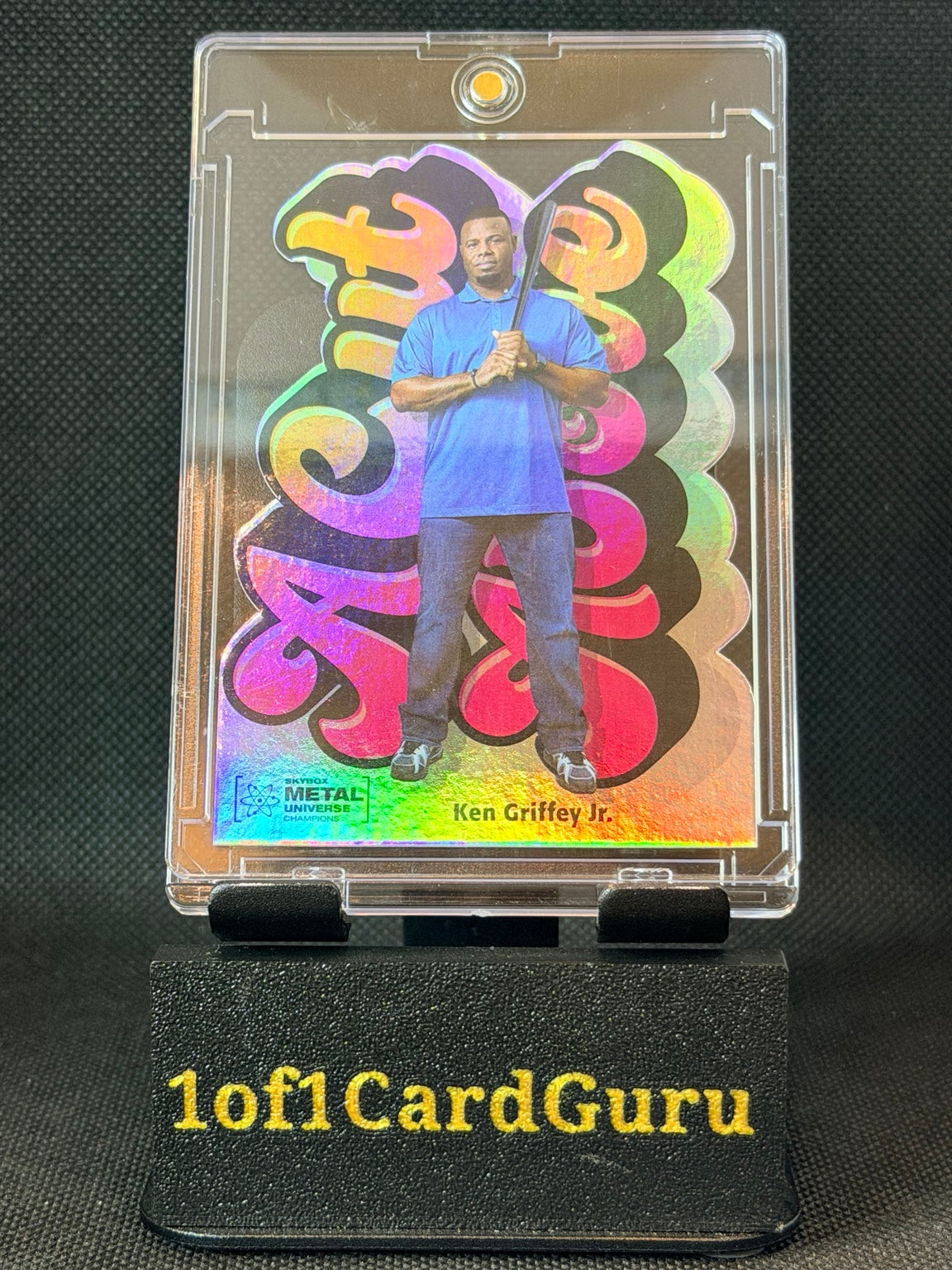 2021 SkyBox Metal Universe Champions Ken Griffey Jr. A Cut Above #ACA-12 — front
