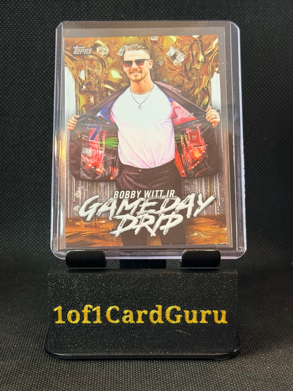 2026 Topps Celebration Bobby Witt Jr. Gameday Drip #GD-11 — front