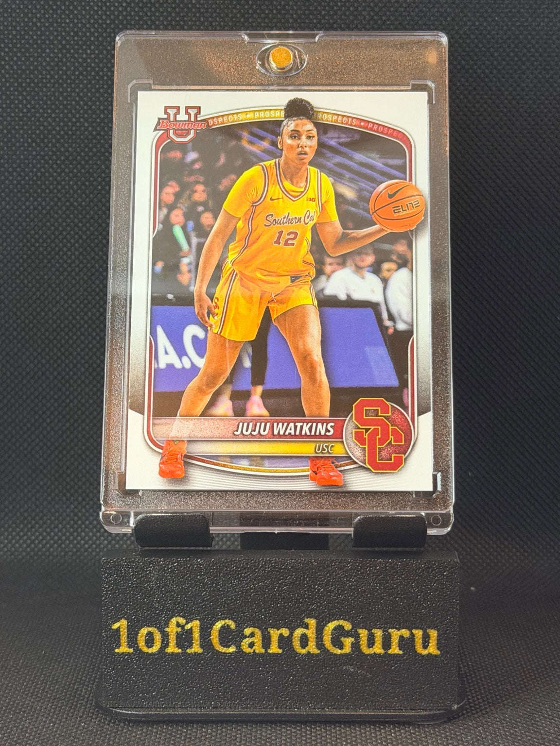 Front of trading card