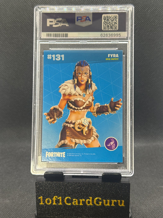 2020 Panini Fortnite Fyra #131 PSA 10
