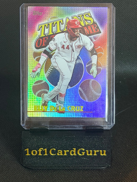 2026 Topps Titans of the Game Elly De La Cruz #TOG-5 — Reds front